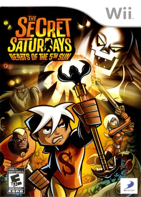 Secret Saturdays, The - Beasts of the 5th Sun (USA) (En,Fr,Es)